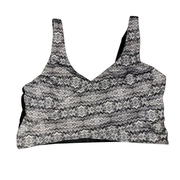 STUDIO CAPEZIO Patterned Black and White Women's Bralette size Small - Picture 1 of 4